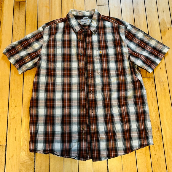 Carhartt Relaxed Fit Button Down Shirt - Picture 1 of 3